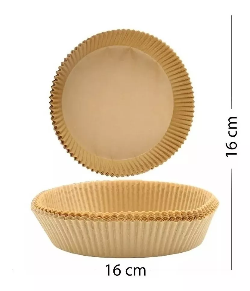 FORROS AIRFRYER PAPEL ANTIADHERENTE X50 FREIDORAS DESECHABLE - 2