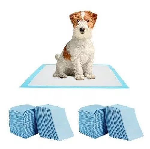 80 PAÑALES TIPO SABANILLAS MASCOTAS PERROS Y GATOS 60X60 CMS - 1