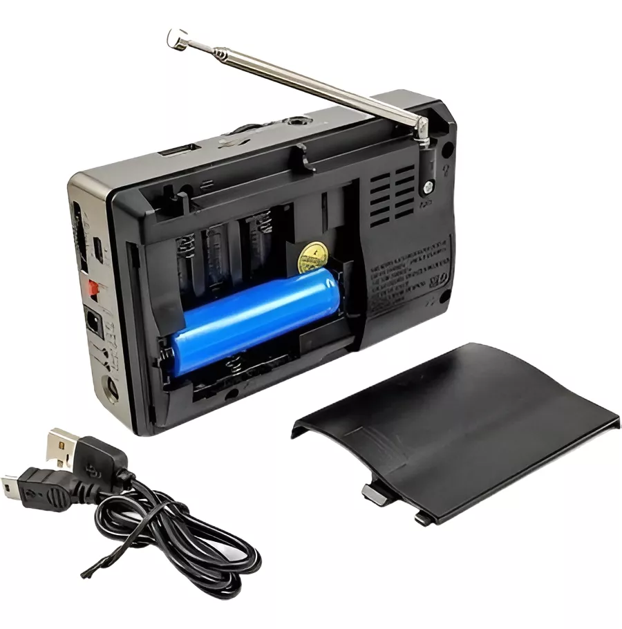 RADIO RECARGABLE MP3 USB 8 BANDAS EPE FP-1525U - 2