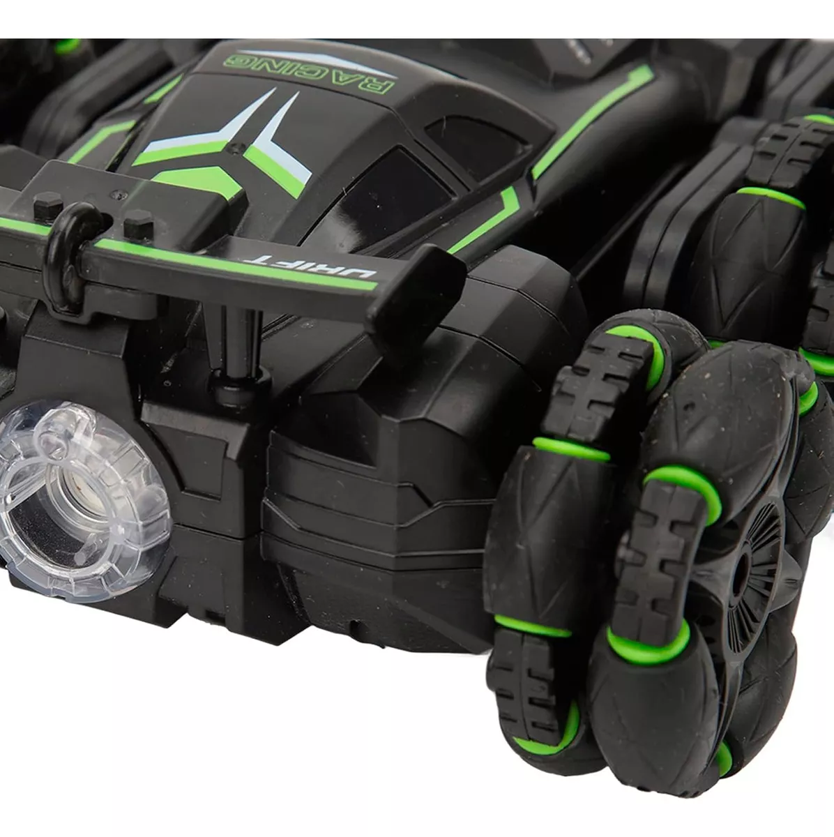 AUTO DE ACROBACIA RC STUNT CAR 6 RUEDAS LUZ SONIDO 2.4GHZ - 4