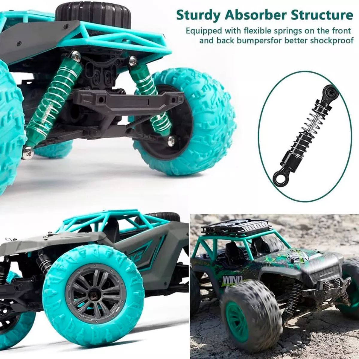 AUTO A CONTROL 36KM 4X4 TODO TERRENO GX3 PROFESIONAL RIDER - 3