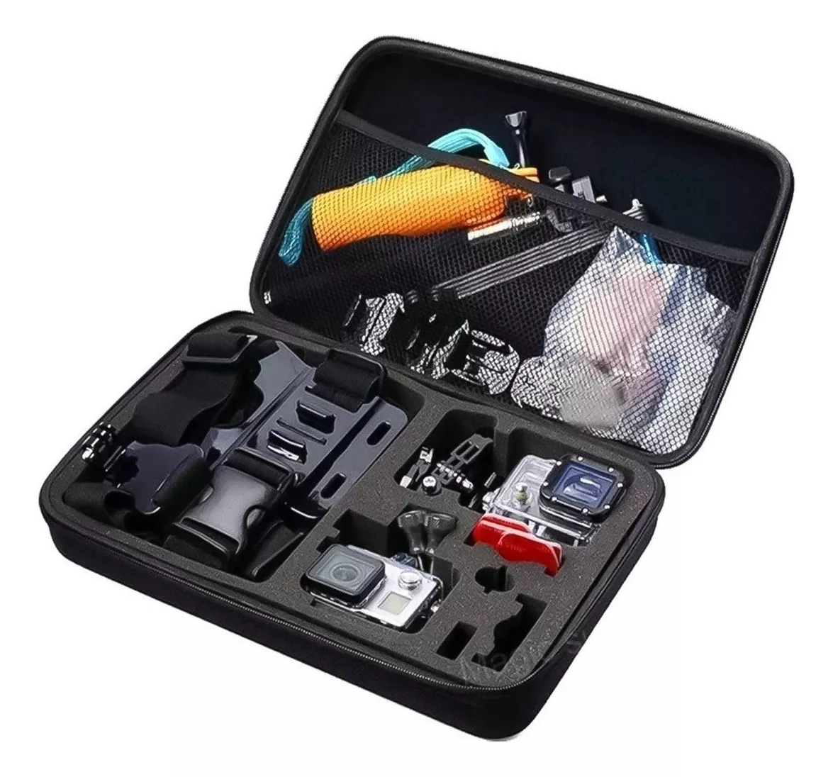 KIT MALETA GOPRO ACCESORIOS DE CAMARA DEPORTIVA 28 PIEZAS - 2