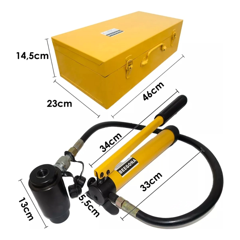 PERFORADOR DE TABLEROS ELECTRICOS 15TON KNOCK OUT SACABOCADO - 3