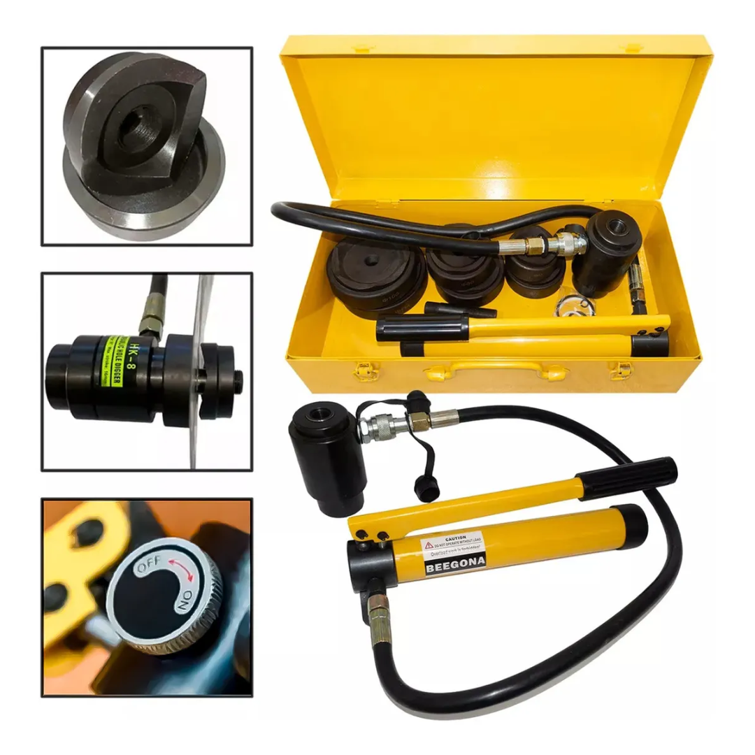 PERFORADOR DE TABLEROS ELECTRICOS 15TON KNOCK OUT SACABOCADO - 4