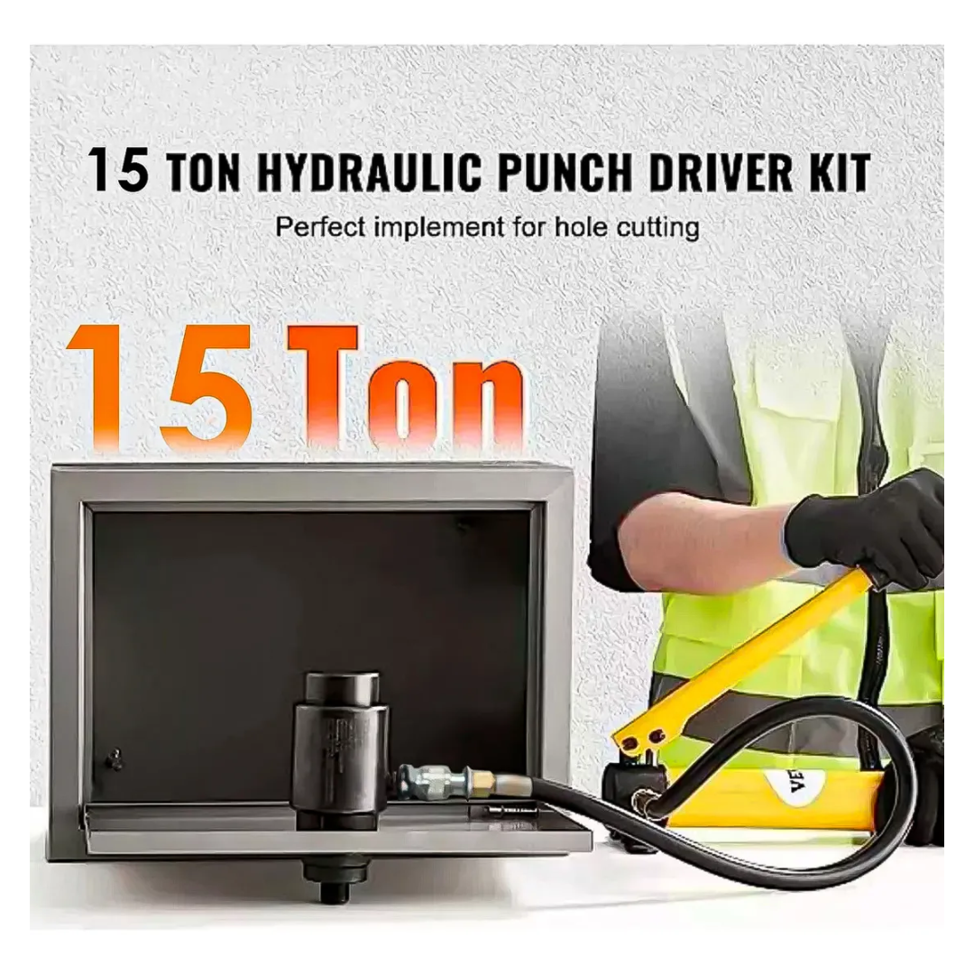 PERFORADOR DE TABLEROS ELECTRICOS 15TON KNOCK OUT SACABOCADO - 6
