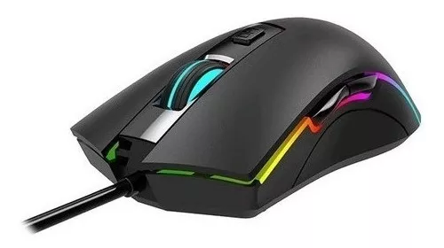 MOUSE GAMER AOC GM120 ÓPTICO CON LUCES - 1