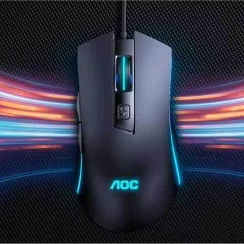 MOUSE GAMER AOC GM120 ÓPTICO CON LUCES - 3