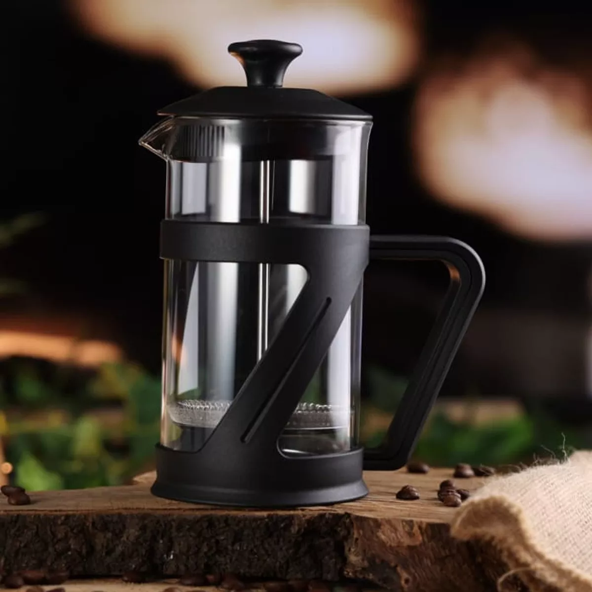 PRENSA FRANCESA CAFETERA GREENBANK COFFE 800ML TE Y CAFE - 2