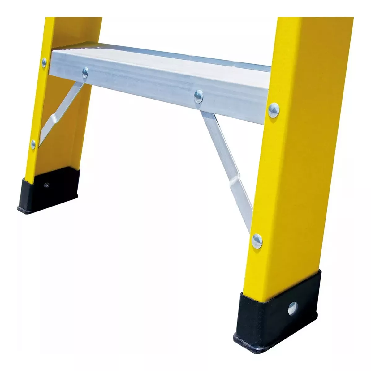 ESCALERA FIBRA DE VIDRIO INDUSTRIAL 2.4MTS 8 PELDAÑOS 150KG - 2