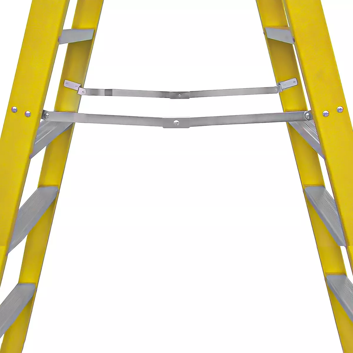 ESCALERA FIBRA DE VIDRIO INDUSTRIAL 2.4MTS 8 PELDAÑOS 150KG - 3