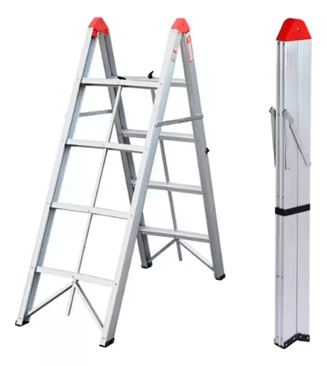 ESCALERA MAGICA PLEGABLE TIJERA 4 NIVELES FOLD A STEP 1.5MTS - 1