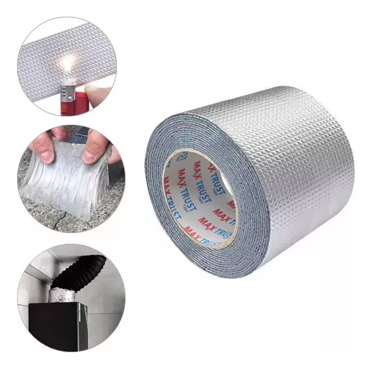 CINTA SELLADOR TECHO BUTILO GOTERA IMPERMEABLE 150MM X 10MTS - 1