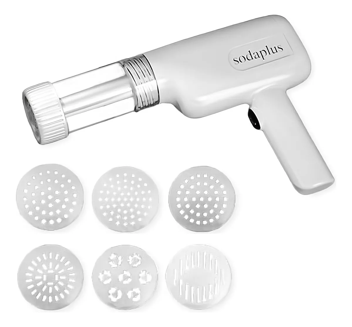 MÁQUINA PASTAS ELECTRICA SODAPLUS 6 TIPOS FIDEOS INALAMBRICA COLOR BLANCA - 2