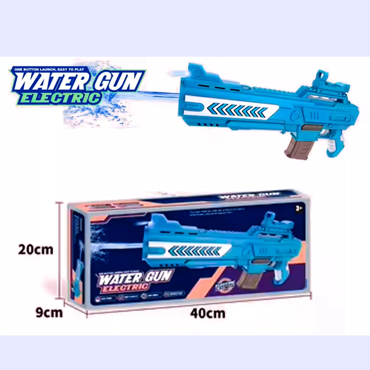 PISTOLA LANZA AGUA ASPOR INALÁMBRICA DE ASALTO AUTOMÁTICA - 3