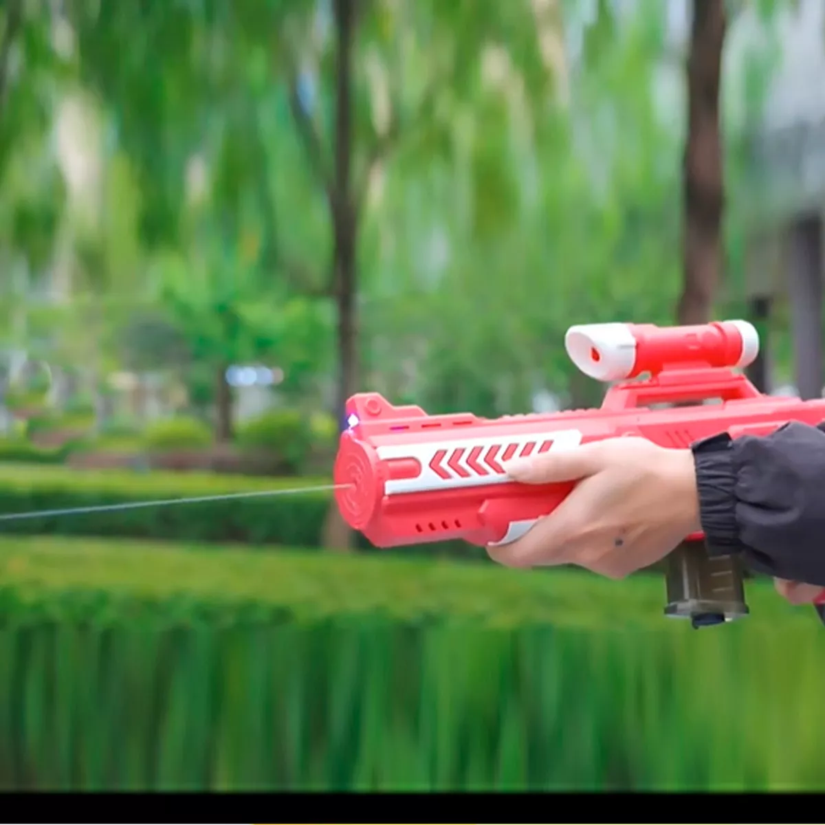 PISTOLA DE AGUA MARCA ASPOR RIFLE AUTOMÁTICO INALÁMBRICO - 3