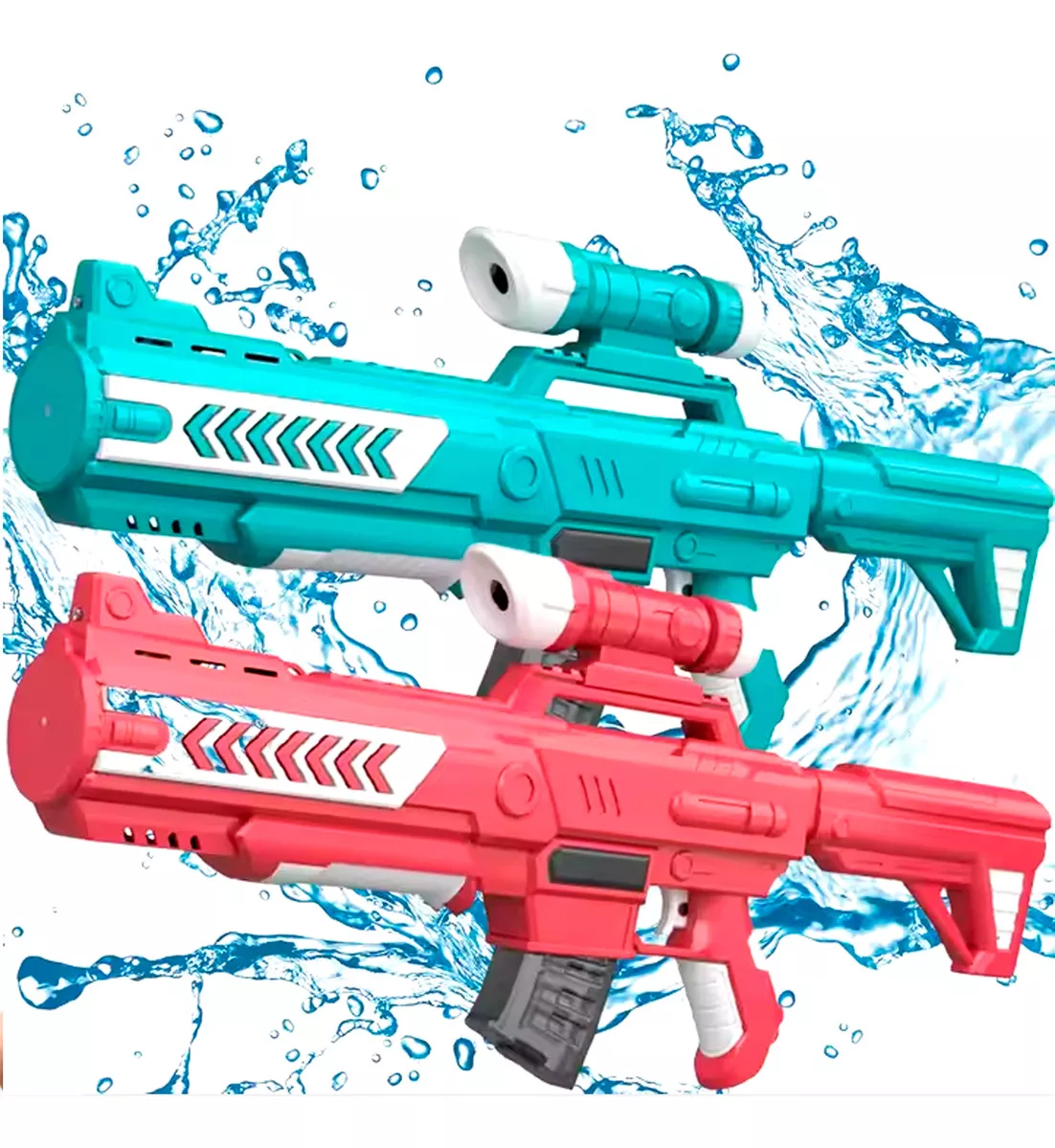 PISTOLA DE AGUA MARCA ASPOR RIFLE AUTOMÁTICO INALÁMBRICO - 5