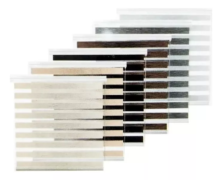 CORTINA ROLLER DUO ZEBRA DÍA NOCHE 80X200CM COLORES VARIADOS - 3