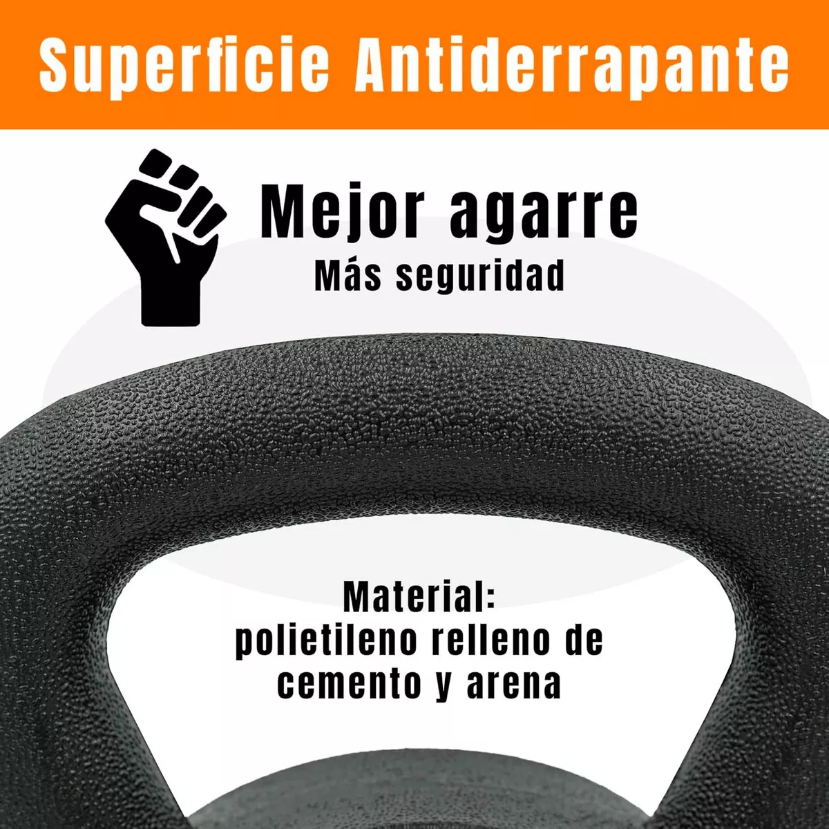 KETTLEBELL SET 3 PESAS RUSAS 2.5/4.5/7 KG CON BASE BOOMFIT - 5