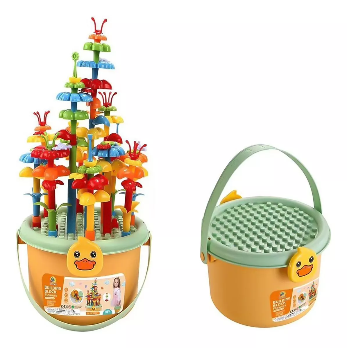 BALDE BLOQUES DE CONSTRUCCIÓN 142PCS JUGUETE DIDÁCTICO NIÑOS - 1