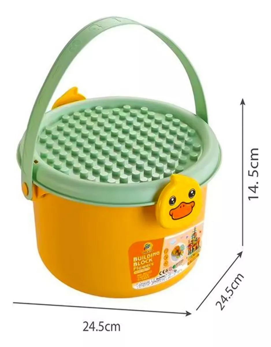 BALDE BLOQUES DE CONSTRUCCIÓN 142PCS JUGUETE DIDÁCTICO NIÑOS - 3