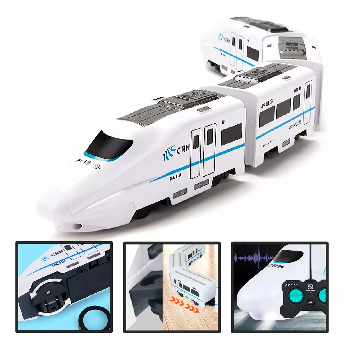 TREN ELECTRICO SIMULACIÓN MÚSICA Y EFECTOS ESCALA 1:8 - 1