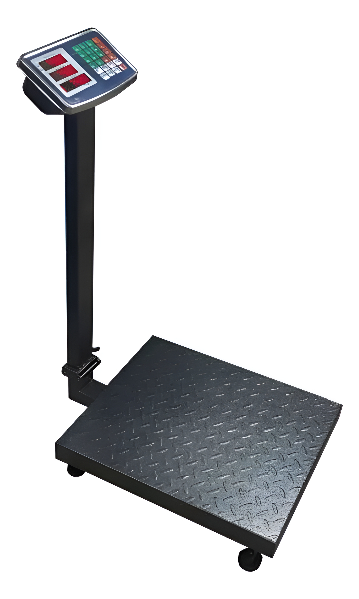 BALANZA INDUSTRIAL PESA DIGITAL 500 KG RECARGABLE CON BRAZO - 1