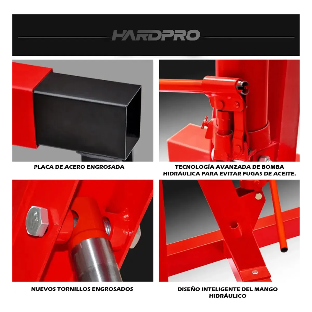 TECLE GRUA PLUMA HIDRAULICO 3 TONELADAS DESMONTABLE AUTO - 5
