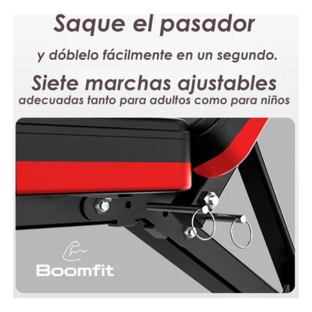 PRESS BANCA 7 NIVELES MULTIFUNCIONAL PLEGABLE 16EN1 - 6