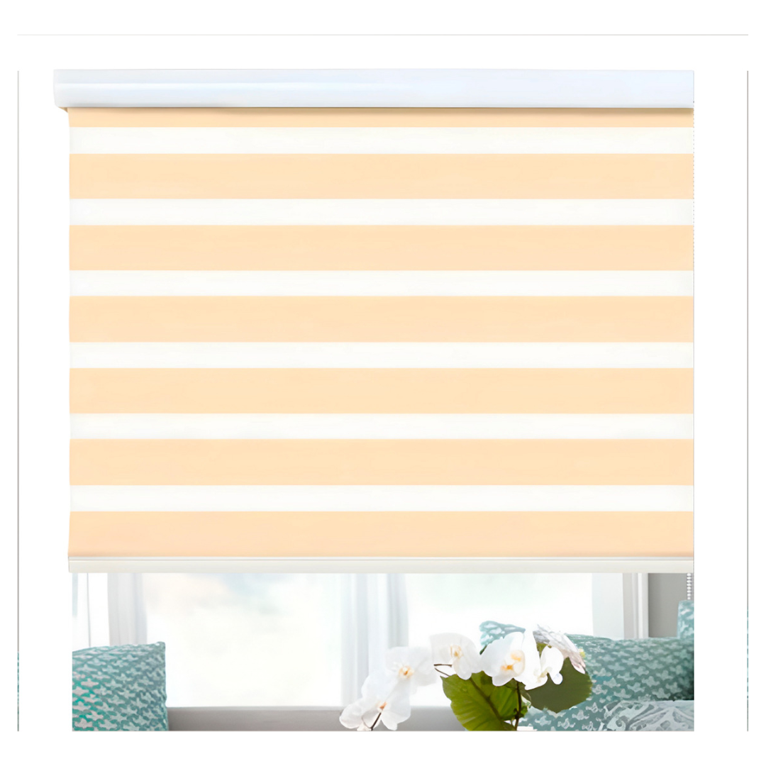 CORTINA ROLLER DUO ZEBRA DIA NOCHE 100X240CM - 1