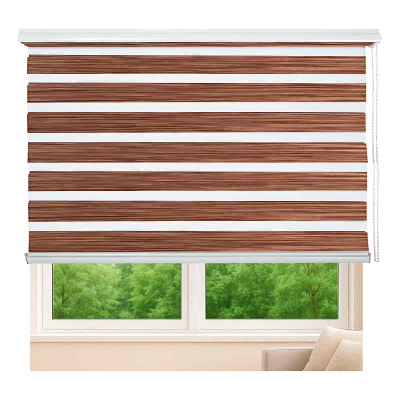CORTINA ROLLER JASPEADA DUO ZEBRA DIA NOCHE 100X240CM - 1