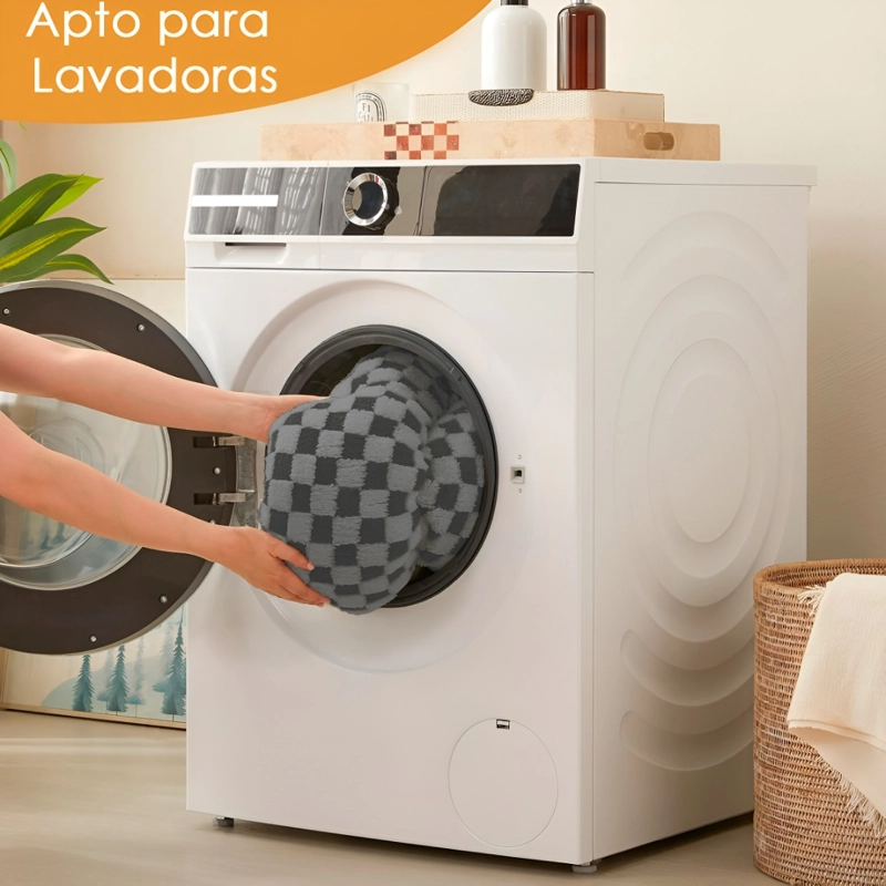 CAMA PERRO PREMIUM LAVABLE ANTIDESLIZANTE 100CM GRIS - 3