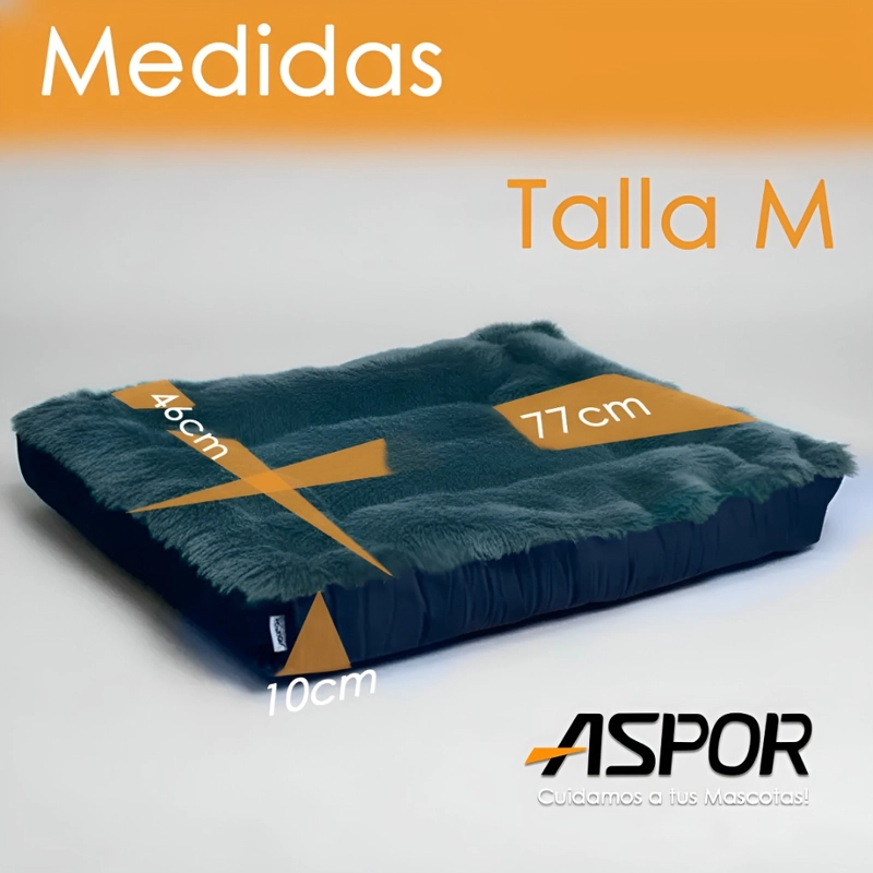 CAMA PERRO POLAR PREMIUM LAVABLE ANTIDESLIZANTE 77CM - 2