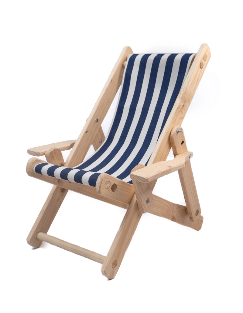 SILLA PLAYA NIÑO SILLAS Y MUEBLES PLEGABLE MADERA CLASICA - 2