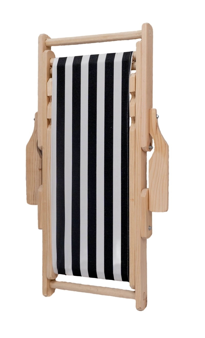 SILLA PLAYA NIÑO SILLAS Y MUEBLES PLEGABLE MADERA CLASICA - 1