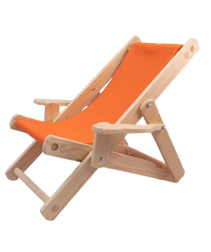 SILLA PLAYA NIÑO SILLAS Y MUEBLES PLEGABLE 1 CUERPO MADERA CLASICA - 3