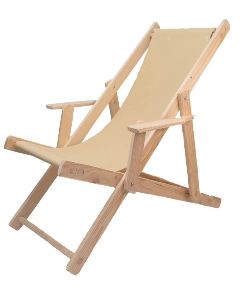 SILLA PLAYA SILLAS Y MUEBLES PLEGABLE 1 CUERPO MADERA CLASICA - 2