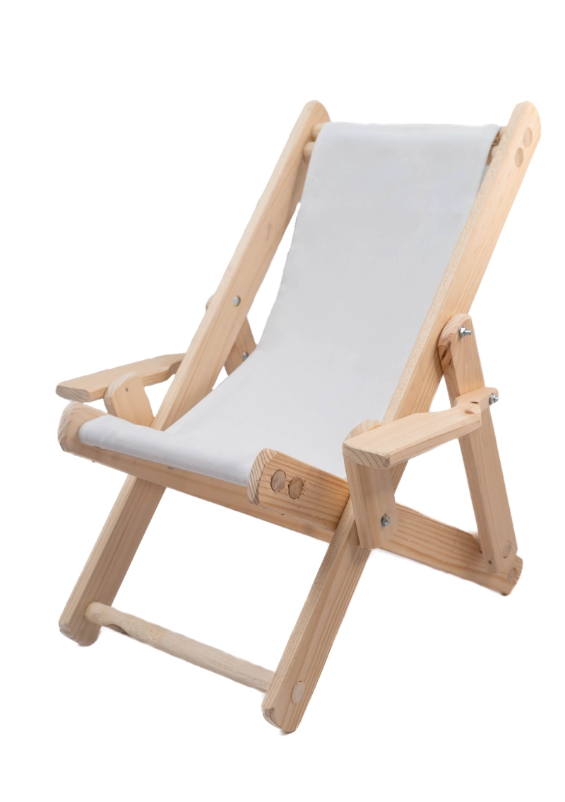 SILLA PLAYA NIÑO SILLAS Y MUEBLES PLEGABLE 1 CUERPO MADERA CLASICA - 2