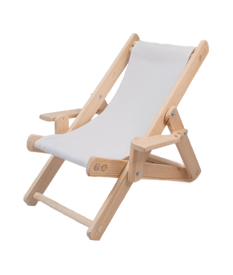SILLA PLAYA NIÑO SILLAS Y MUEBLES PLEGABLE 1 CUERPO MADERA CLASICA - 3