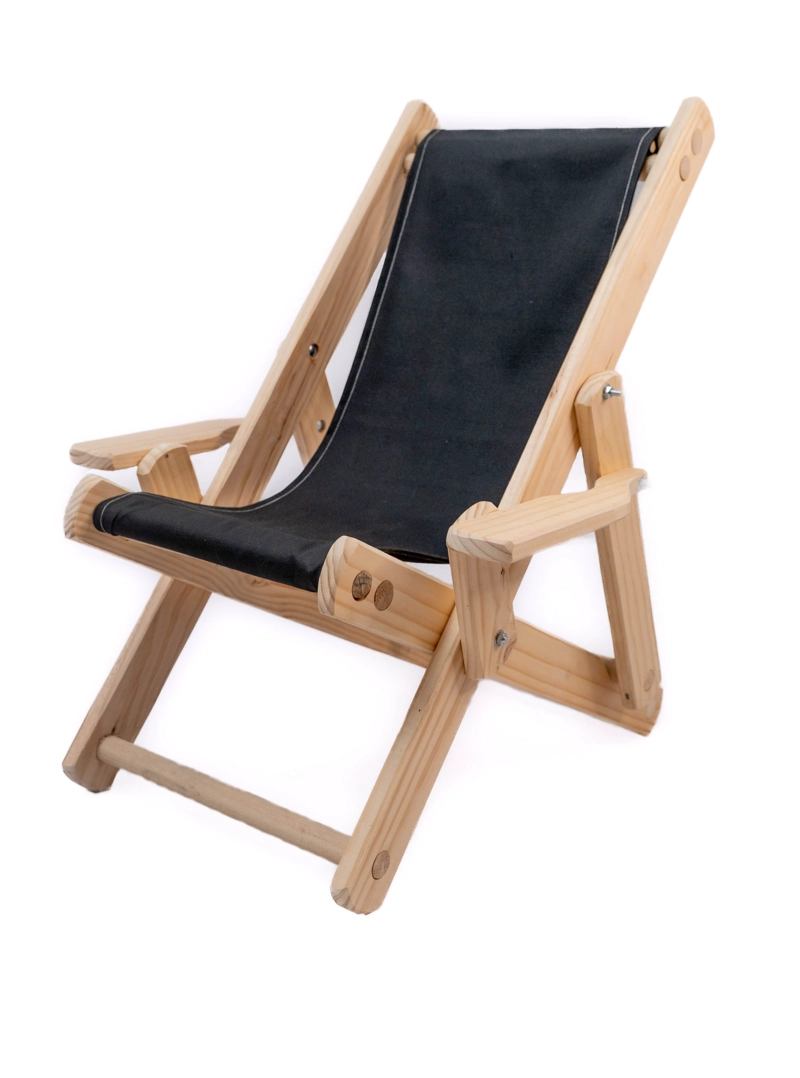 SILLA PLAYA NIÑO SILLAS Y MUEBLES PLEGABLE 1 CUERPO MADERA CLASICA - 2