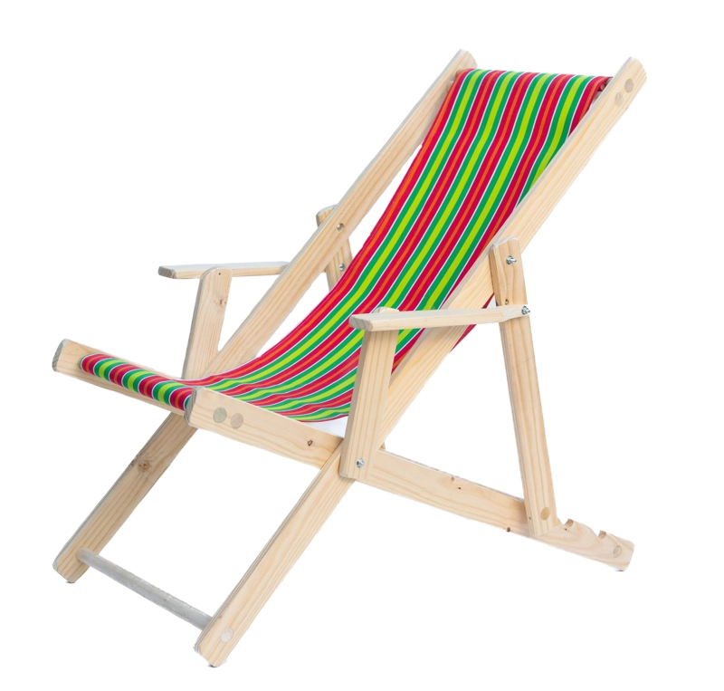 SILLA PLAYA SILLAS Y MUEBLES PLEGABLE MADERA CLASICA - 2