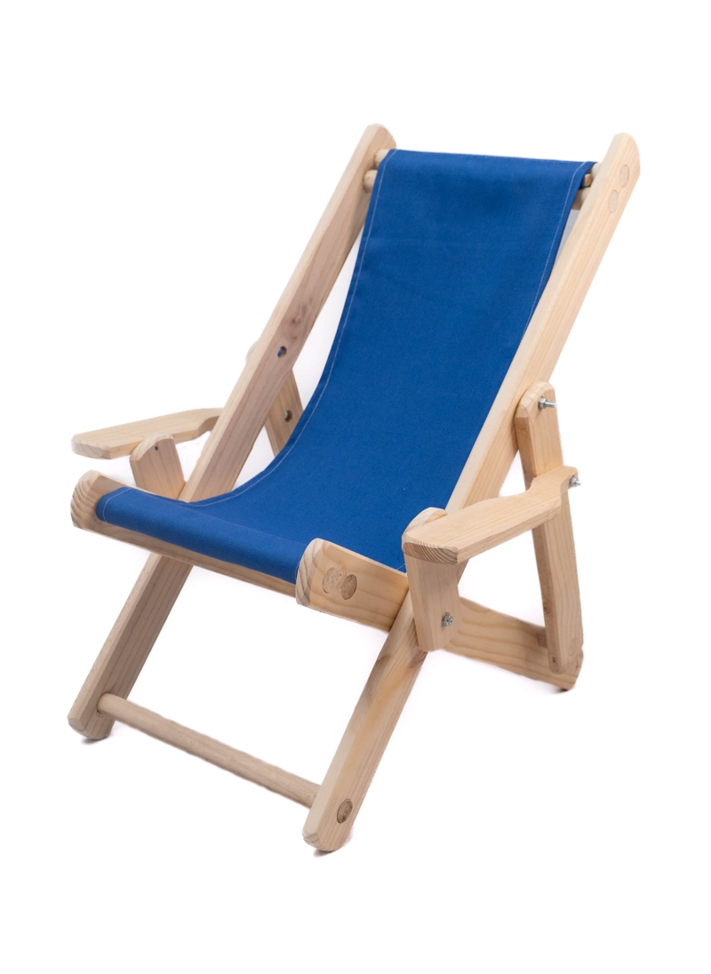 SILLA PLAYA NIÑO SILLAS Y MUEBLES PLEGABLE 1 CUERPO MADERA CLASICA - 2