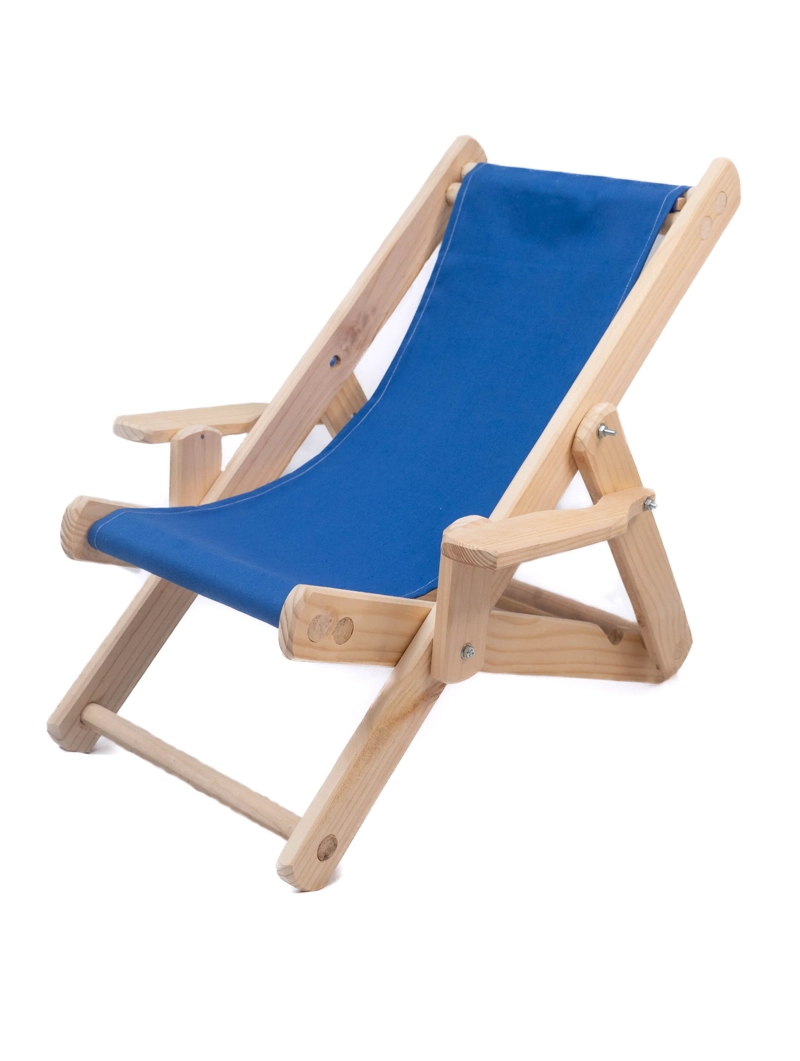 SILLA PLAYA NIÑO SILLAS Y MUEBLES PLEGABLE 1 CUERPO MADERA CLASICA - 3