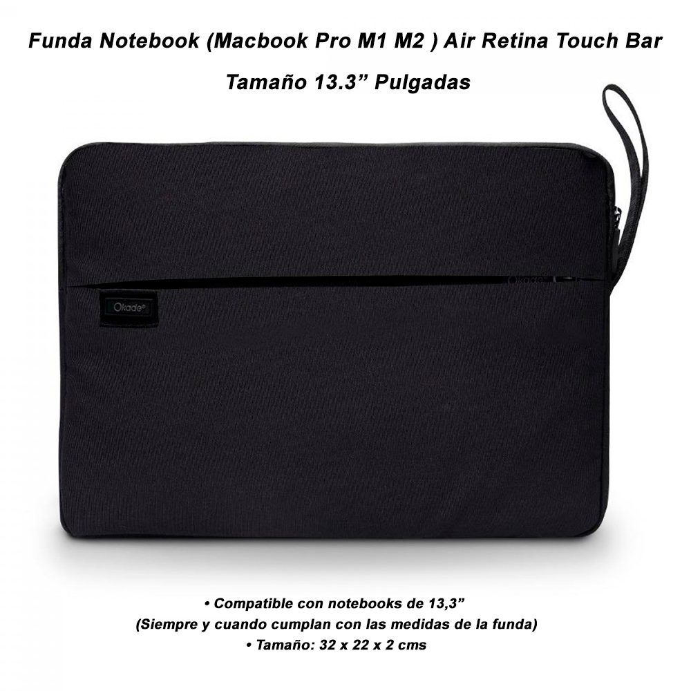 FUNDA NOTEBOOK MACBOOK AIR PRO M1 M2 RETINA TOUCH BAR 13.3 - 2
