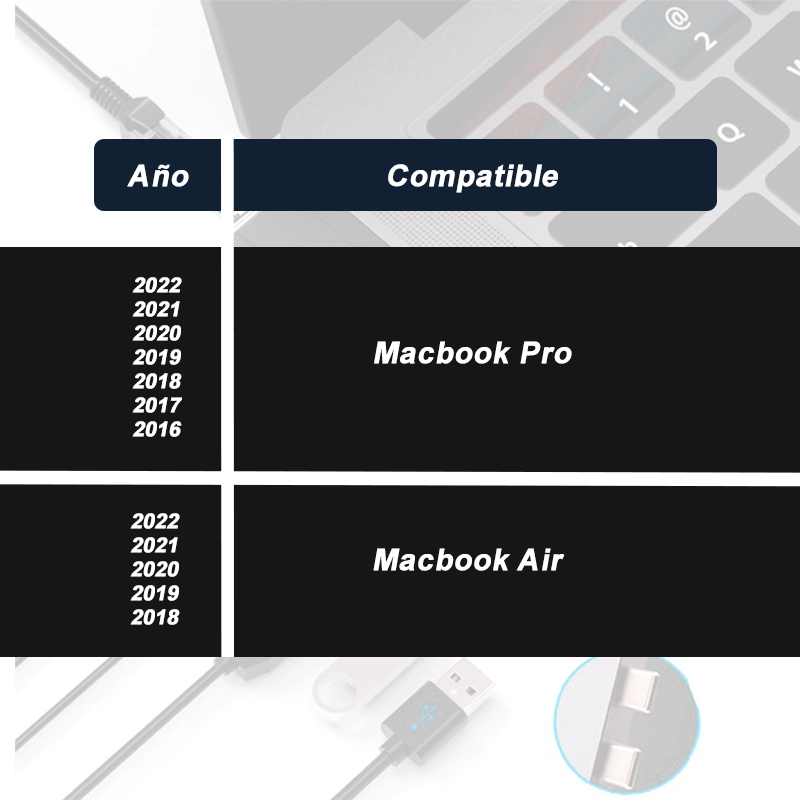 ADAPTADOR BYTECA 6 EN 1 TIPO-C MACBOOK PRO/AIR M1 M2 - 7