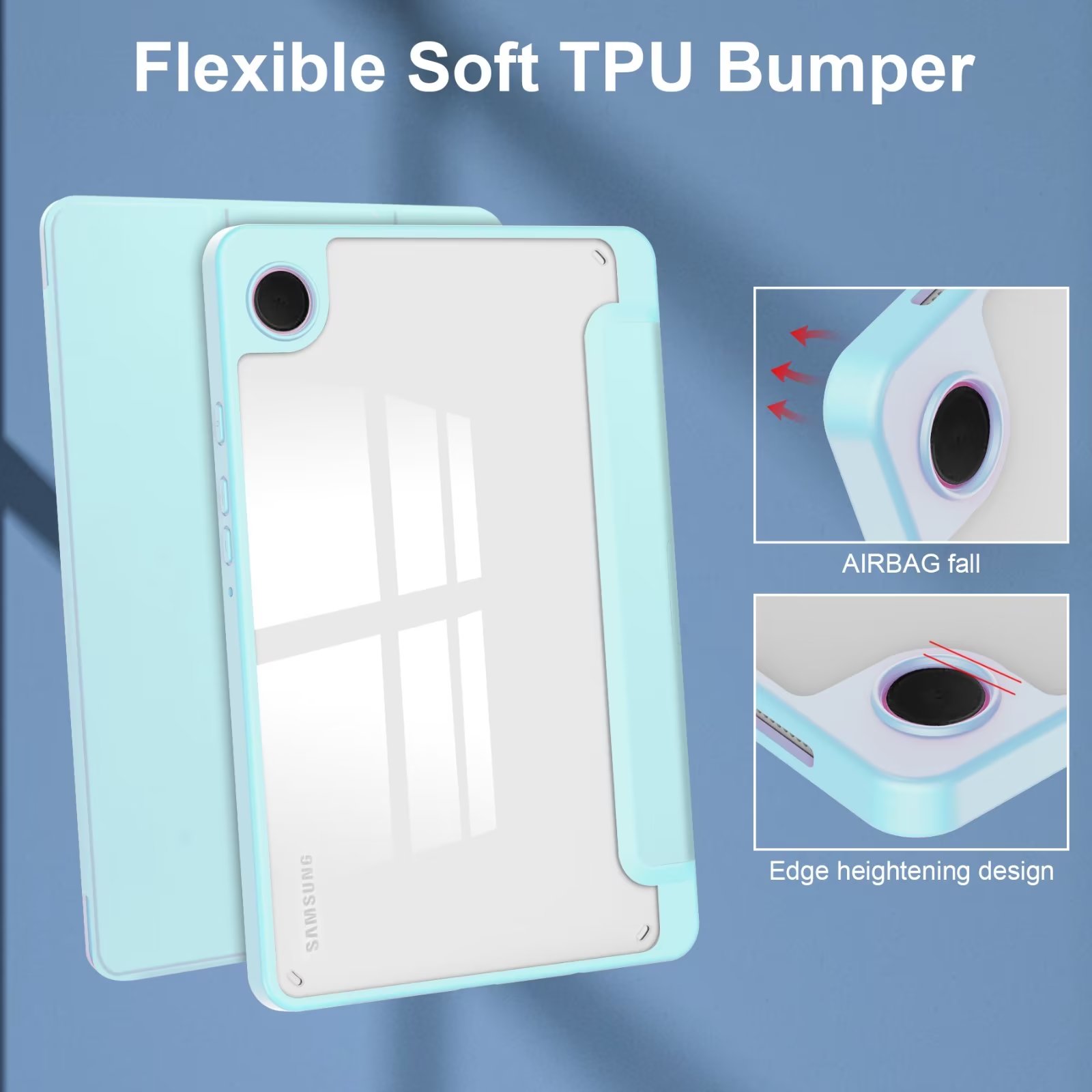 CARCASA BYTECA SAMSUNG A9 - 8.7  PARA TABLET SAMSUNG A9 8.7 - 6