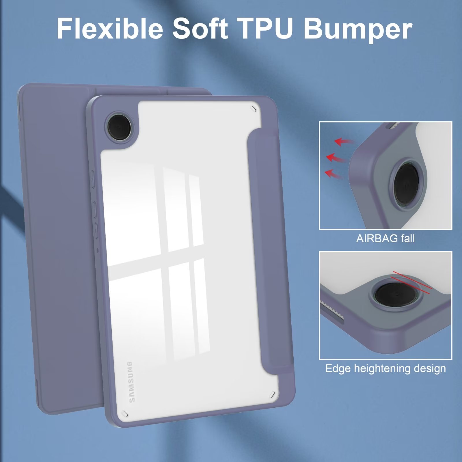 CARCASA BYTECA SAMSUNG A9 - 8.7 COVER FUNDA PARA TABLET SAMSUNG A9 8.7 - 6