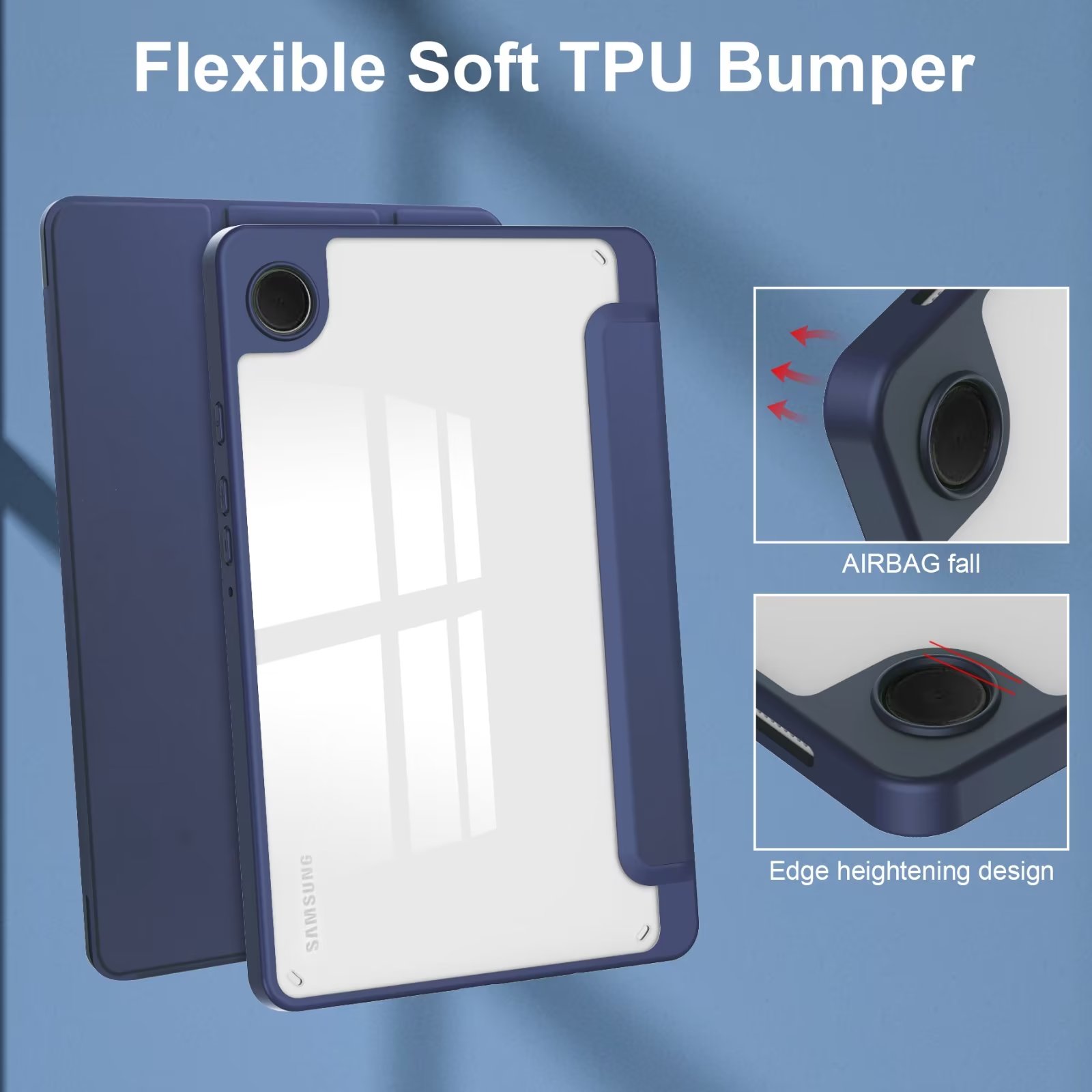 CARCASA BYTECA SAMSUNG A9 - 8.7 COVER FUNDA PARA TABLET SAMSUNG A9 8.7 - 6