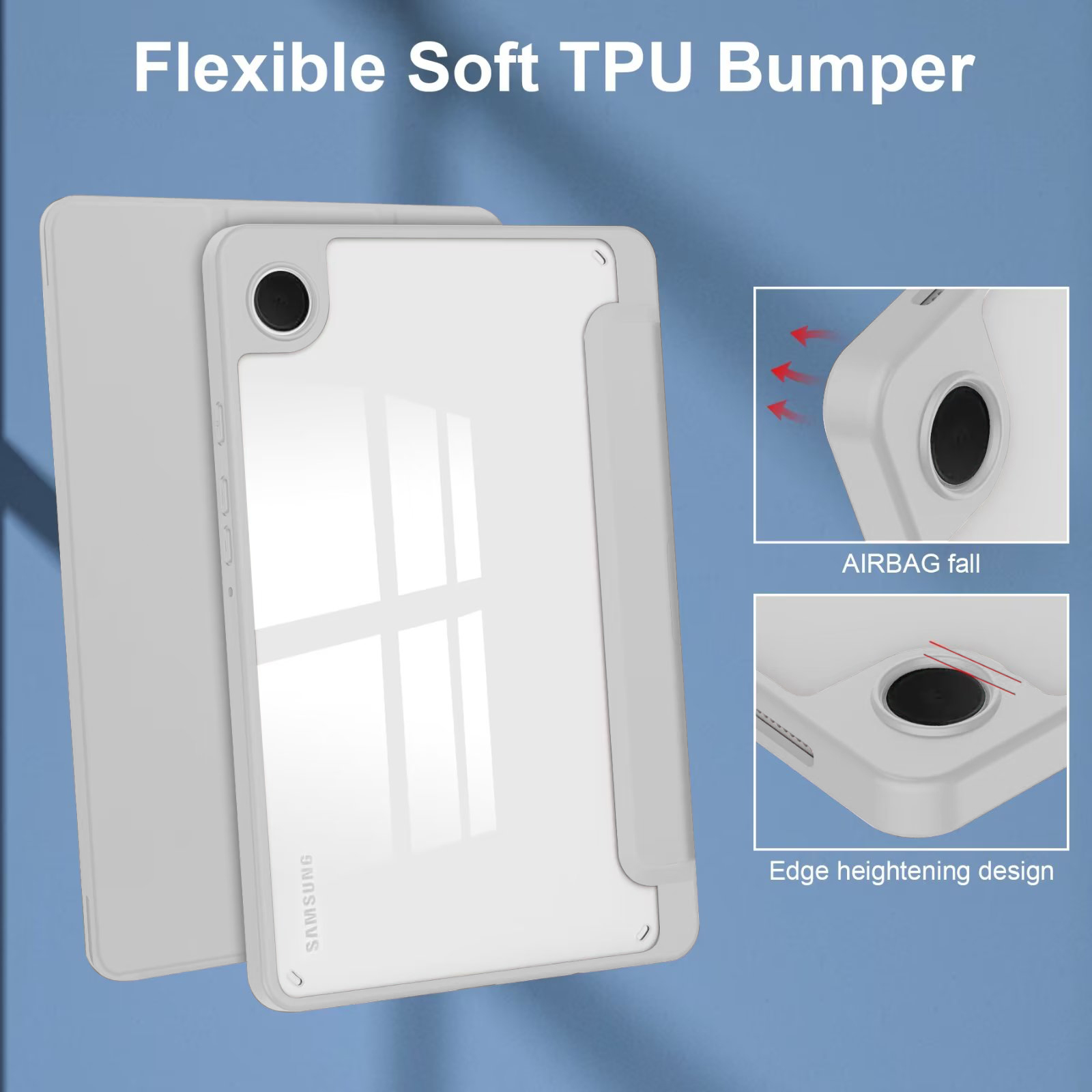 CARCASA BYTECA SAMSUNG A9 - 8.7 COVER FUNDA PARA TABLET SAMSUNG A9 8.7 - 8