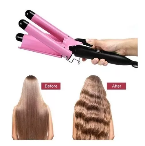 ONDULADOR DE CABELLO RIZADOR EL TRIPLE BARRIL - 3