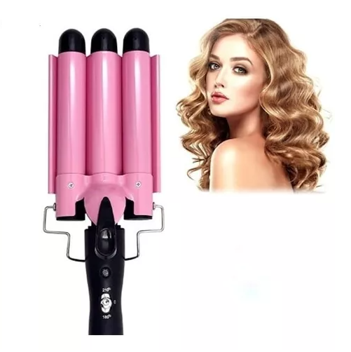 ONDULADOR DE CABELLO RIZADOR EL TRIPLE BARRIL - 5